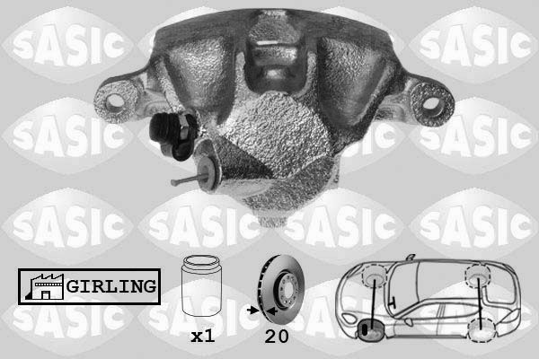 Zacisk hamulca SASIC SCA0048
