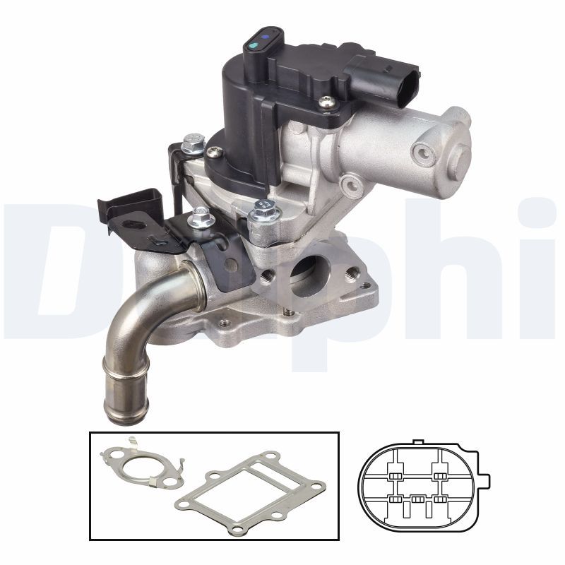 Zawór AGR DELPHI EG10613-12B1
