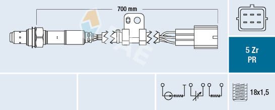 Sonda lambda FAE 75090