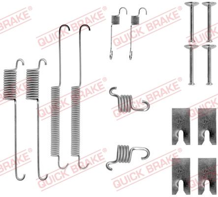 Zestaw akcesoriów, szczęki hamulcowe QUICK BRAKE 105-0732