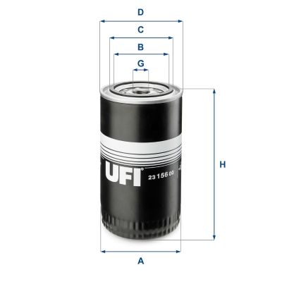 Filtr oleju UFI 23.156.00