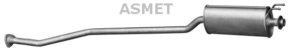 Tłumik środkowy ASMET 13.027
