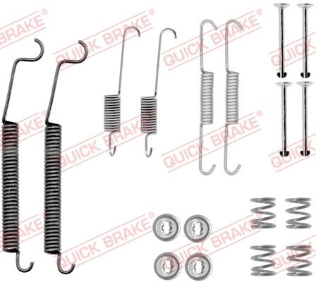 Zestaw akcesoriów, szczęki hamulcowe QUICK BRAKE 105-0830