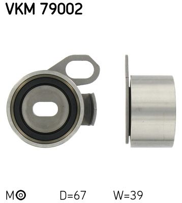 Rolka napinacza, pasek rozrządu SKF VKM 79002