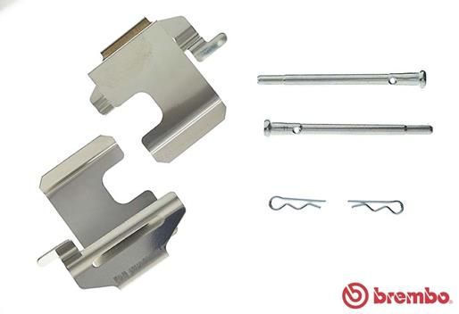 Zestaw akcesoriów, klocki hamulcowe BREMBO A 02 244