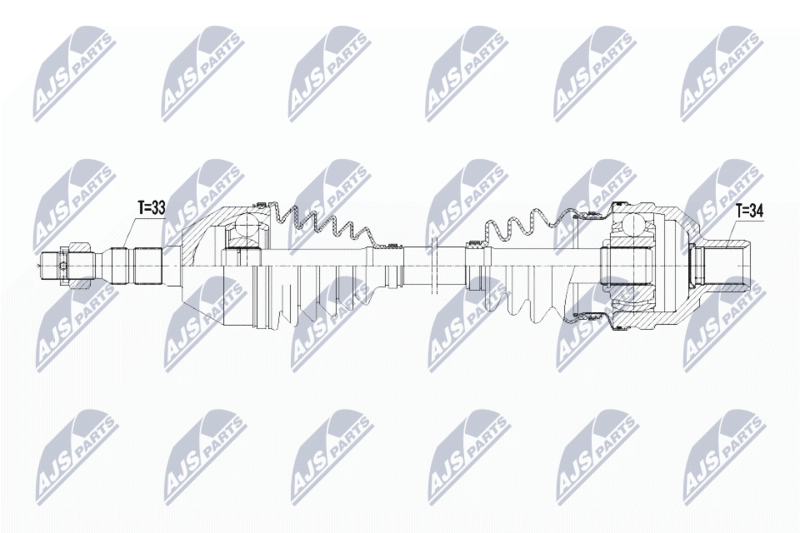 Wał napędowy NTY NPW-PL-055