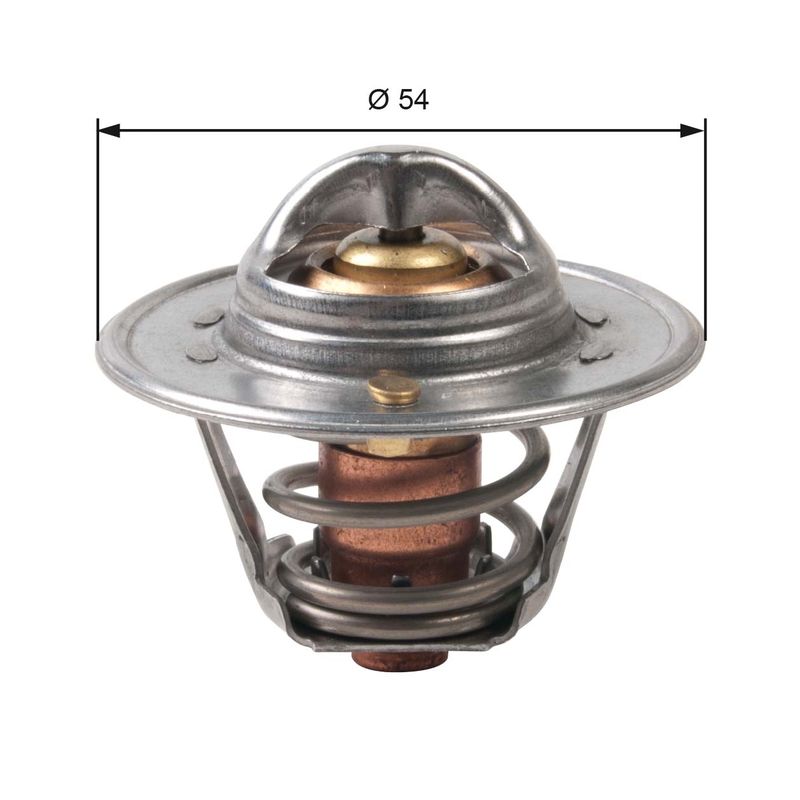 Termostat, płyn chłodzący GATES th45790g1