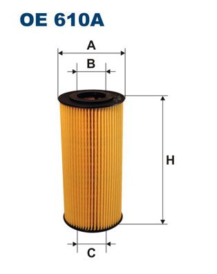 Filtr oleju FILTRON oe 610a