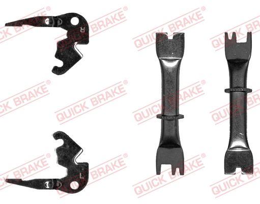 Zestaw nastawiacza, hamulec bębnowy QUICK BRAKE 108 53 019