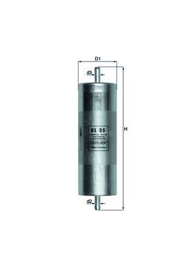 Filtr paliwa MAHLE KL35