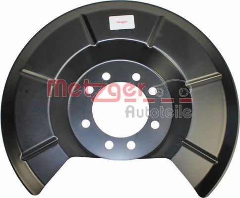 Panel rozbryzgiwujący, tarcza hamulcowa METZGER 6115105