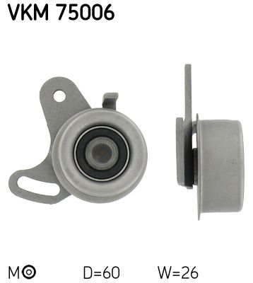 Rolka napinacza, pasek rozrządu SKF VKM 75006