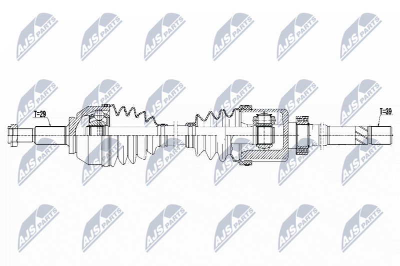 Wał napędowy NTY NPW-PL-059