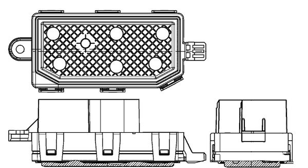 Regulator, wentylator nawiewu do wnętrza pojazdu MAHLE ABR77000P
