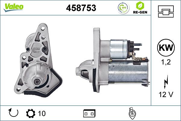 Rozrusznik VALEO 458753