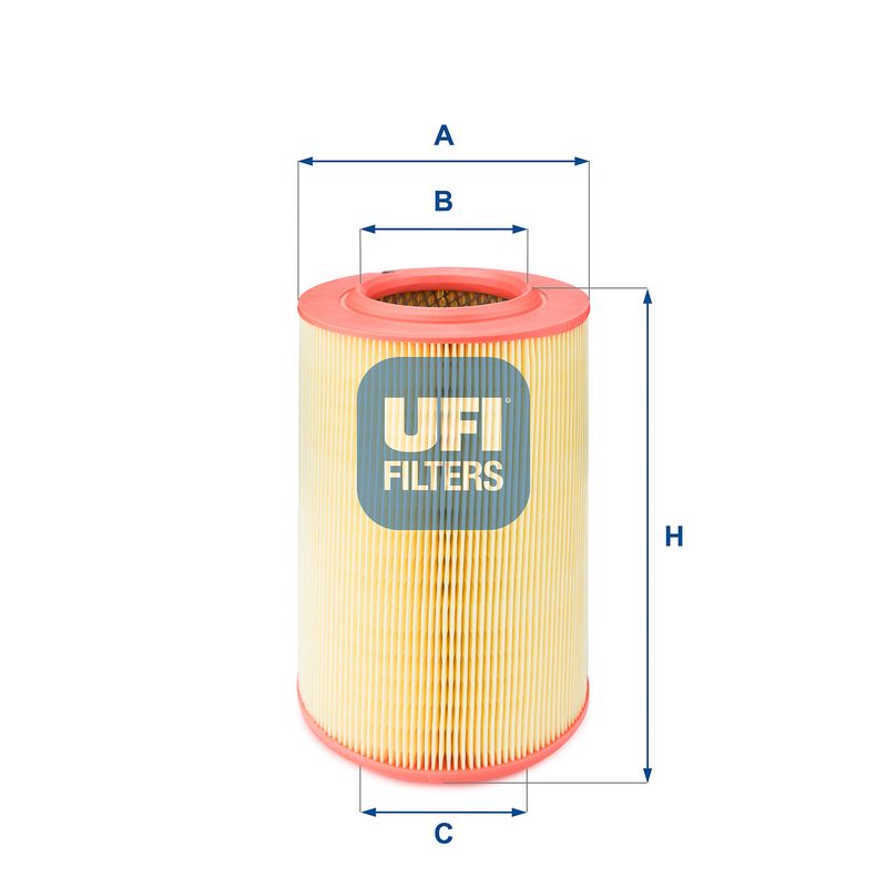 Filtr powietrza UFI 27.228.00