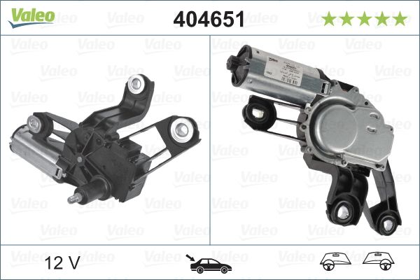 Silnik wycieraczek VALEO 404651