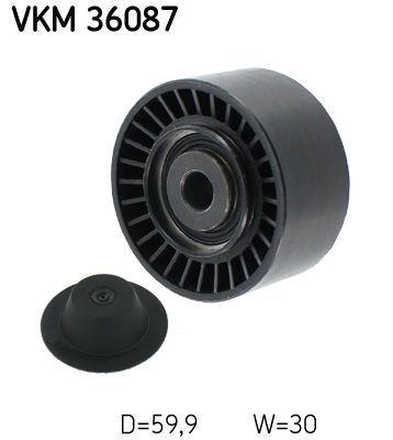 rolka kierunkowa / prowadząca, pasek klinowy zębaty SKF VKM 36087