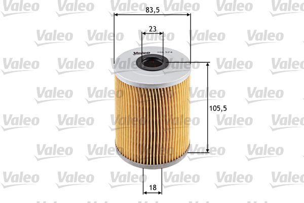 Filtr oleju VALEO 586574