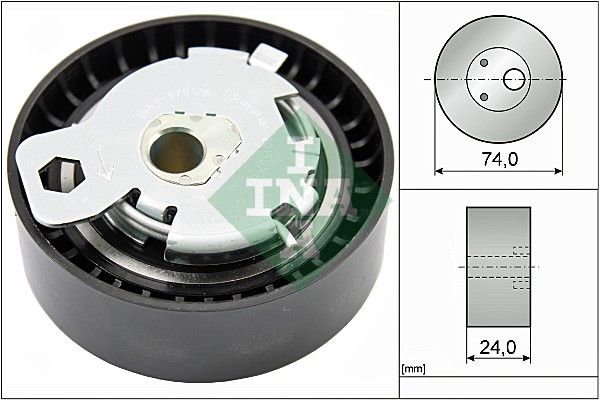 Rolka napinacza, pasek rozrządu INA 531 0497 10