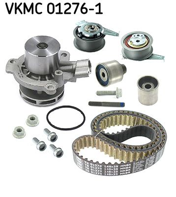 Pompa wody + zestaw paska rozrządu SKF VKMC01276-1
