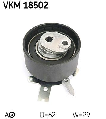 Rolka napinacza, pasek rozrządu SKF VKM 18502