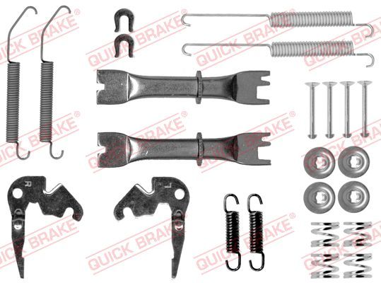 Zestaw akcesoriów, szczęki hamulcowe QUICK BRAKE 105-0033S