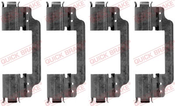 Zestaw akcesoriów, klocki hamulcowe QUICK BRAKE 109-1871