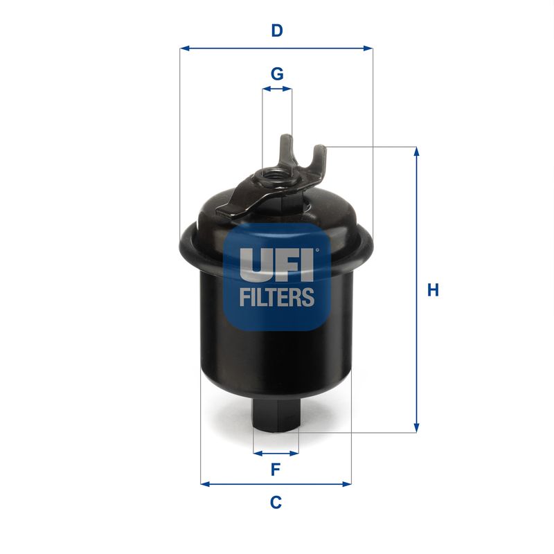 Filtr paliwa UFI 31.621.00