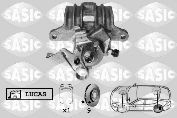 Zacisk hamulca SASIC 6506010