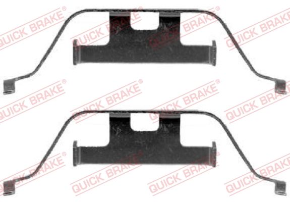 Zestaw akcesoriów, klocki hamulcowe QUICK BRAKE 109-1201