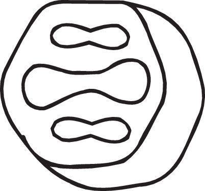 Gummistreifen, Abgasanlage BOSAL 255-946