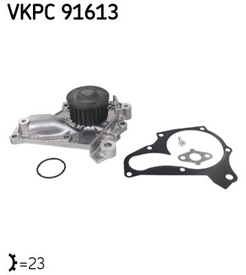 Pompa wody, chłodzenie silnika SKF VKPC91613