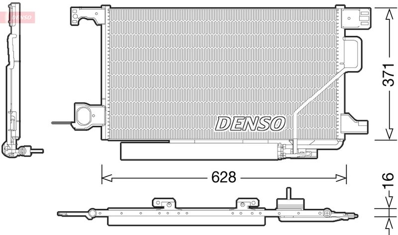 Skraplacz, klimatyzacja DENSO DCN17026