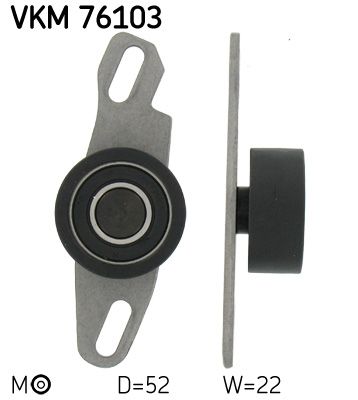 Rolka napinacza, pasek rozrządu SKF vkm 76103