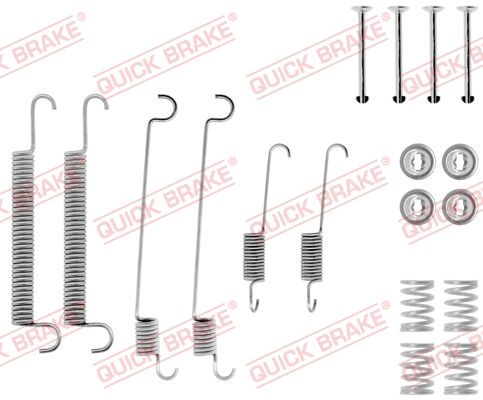 Zestaw akcesoriów, szczęki hamulcowe QUICK BRAKE 105-0547