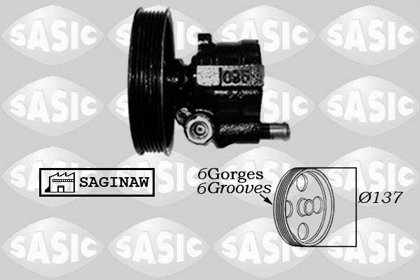 Pompa hydrauliczna, układ kierowniczy SASIC 7076013