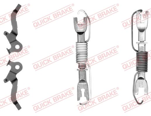 Zestaw nastawiacza, hamulec bębnowy QUICK BRAKE 108 53 007