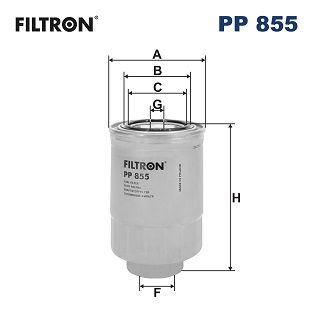 Filtr paliwa FILTRON pp 855