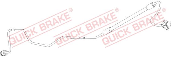 Przewód hamulcowy elastyczny QUICK BRAKE 96.013