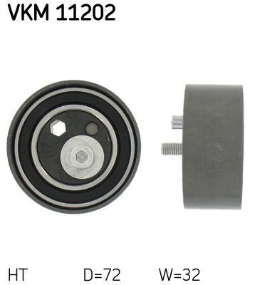 Rolka napinacza, pasek rozrządu SKF VKM 11202