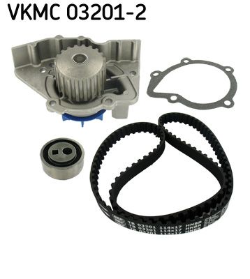 Pompa wody + zestaw paska rozrządu SKF VKMC03201-2