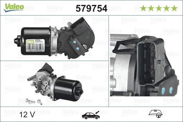 Silnik wycieraczek VALEO 579754