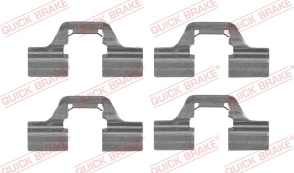Zestaw akcesoriów, klocki hamulcowe QUICK BRAKE 109-1749