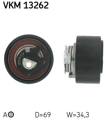 Rolka napinacza, pasek rozrządu SKF VKM13262