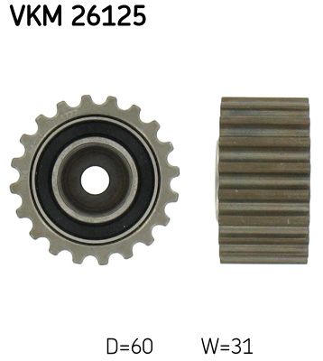 rolka kierunkowa / prowadząca, pasek rozrządu SKF vkm 26125