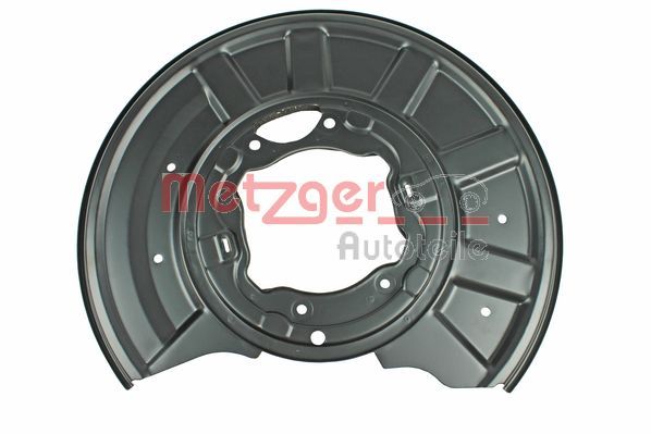 Panel rozbryzgiwujący, tarcza hamulcowa METZGER 6115011