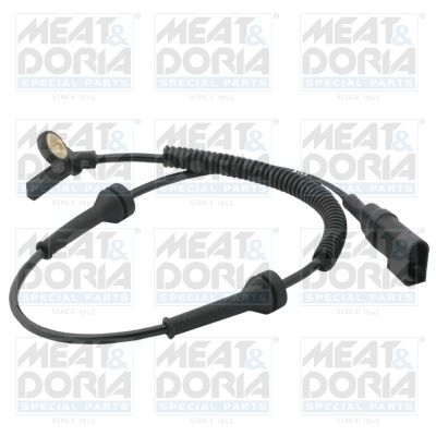 Czujnik, prędkość obrotowa koła MEAT & DORIA 90109