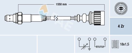 Sonda lambda FAE 77337