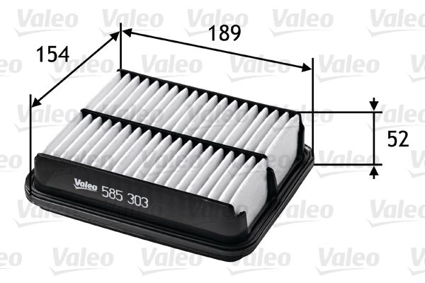 Filtr powietrza VALEO 585303